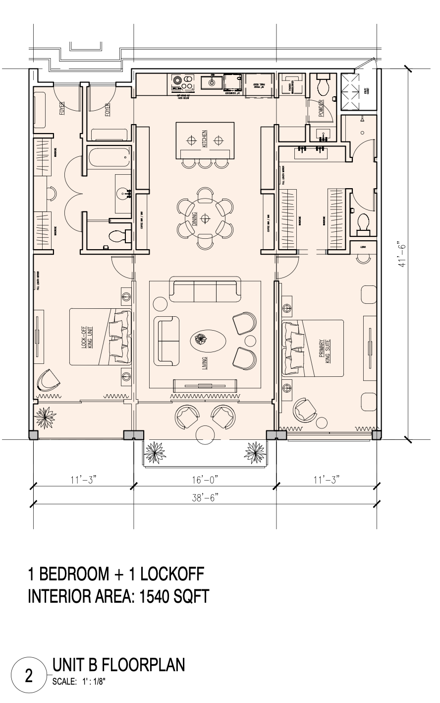Unit B Floor Plan